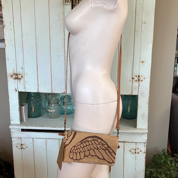 Make Love Not Trash Crossbody Purse - Picture 9 of 9